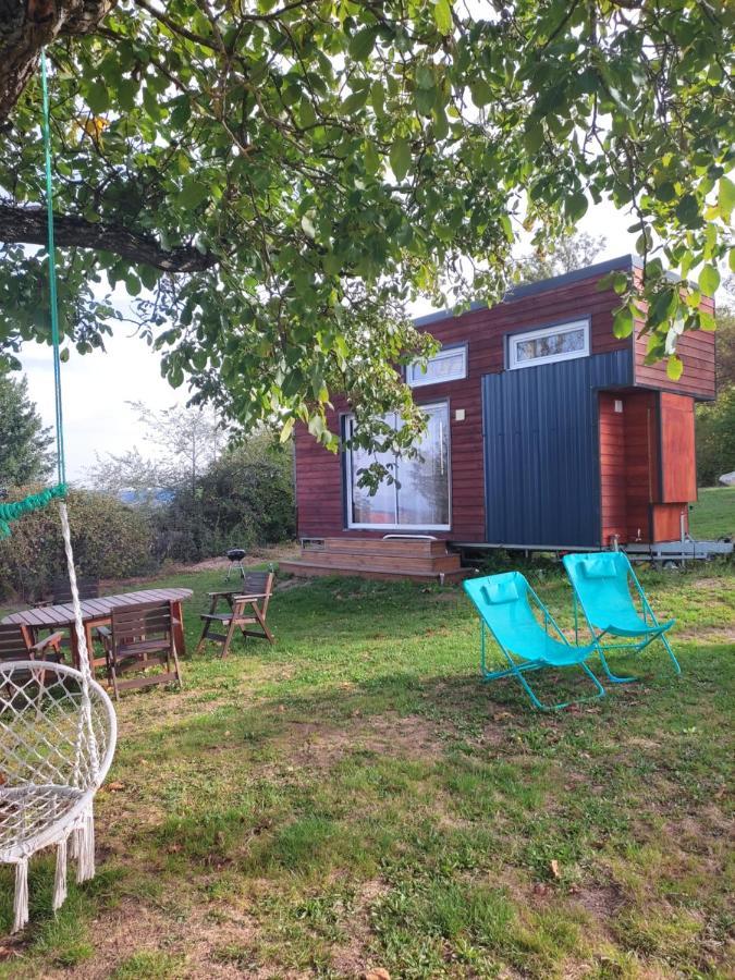 Apartamento Mon Ptit Nid House Tiny House Panissieres Exterior foto